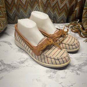 Sperry Top Sider Stripped sneakers size 8.5 women shoes loafers